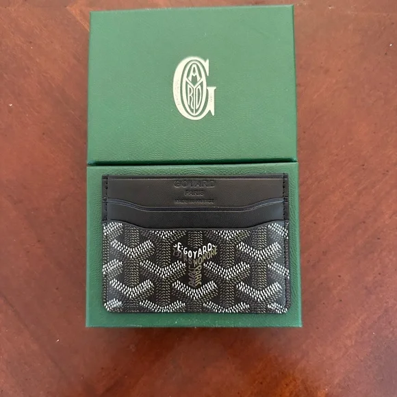 Goyard Black Mens Card Holder